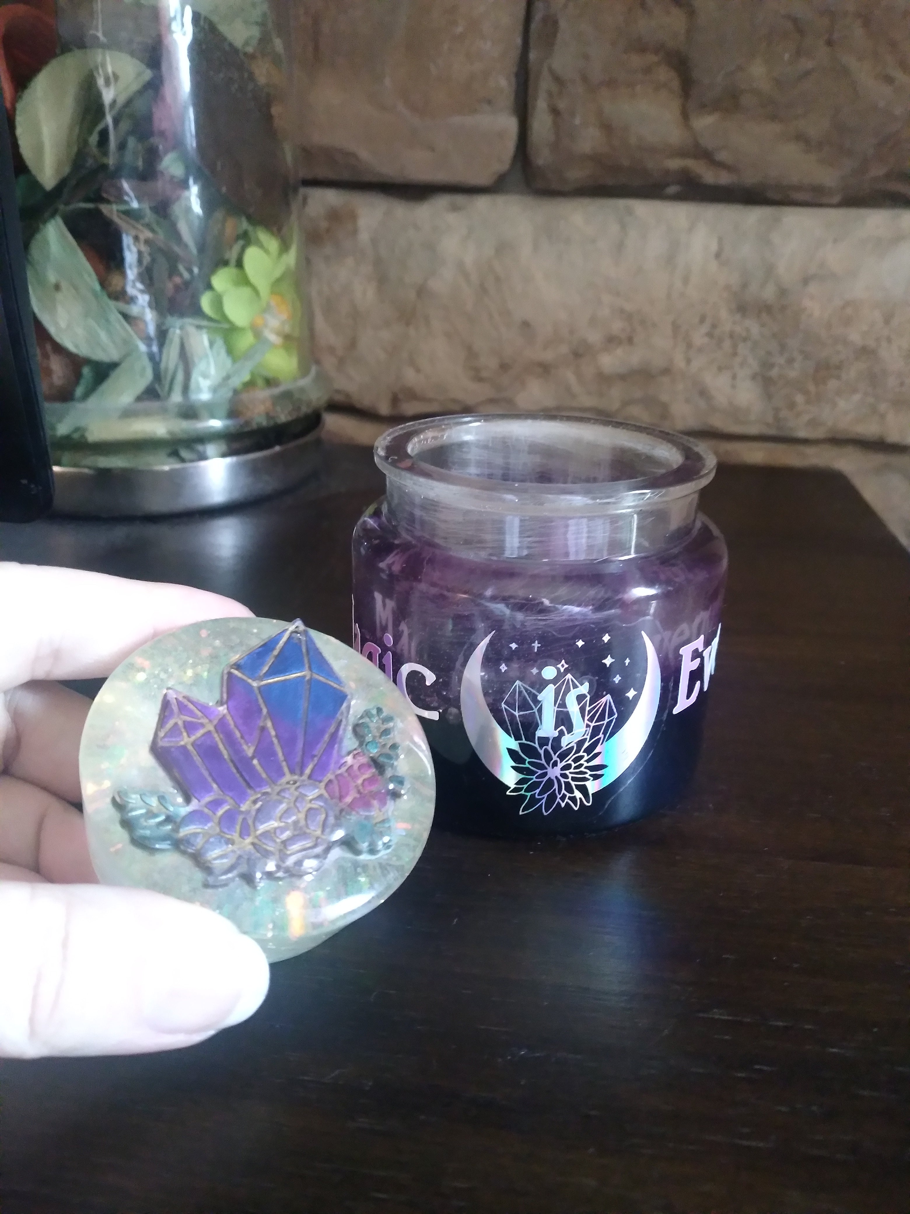 Magic is everwhere storage jar