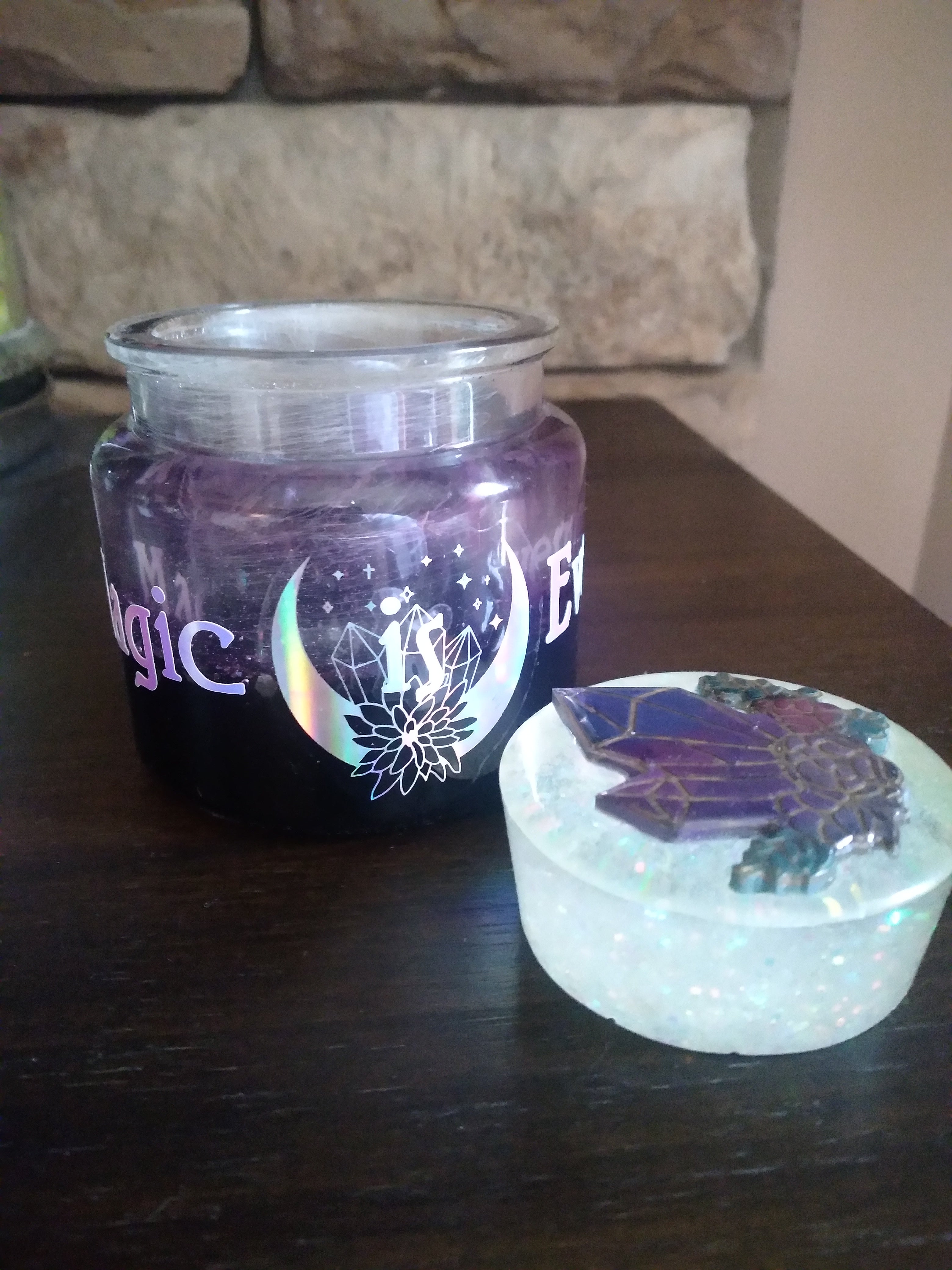 Magic is everwhere storage jar