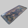 Decorative glitter and purple/green tray