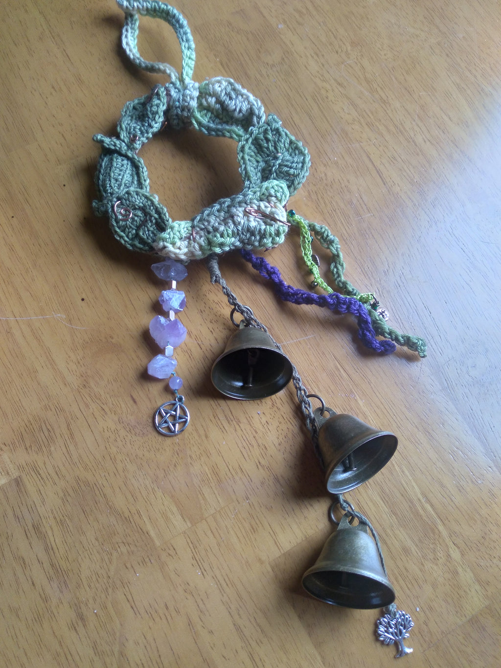 Decorative calming witch bells