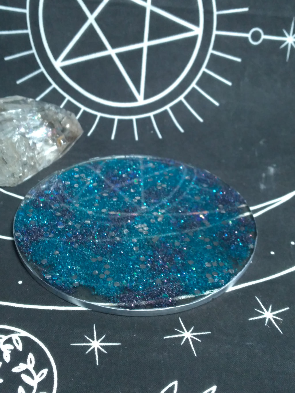 Decorative plate for altars or display
