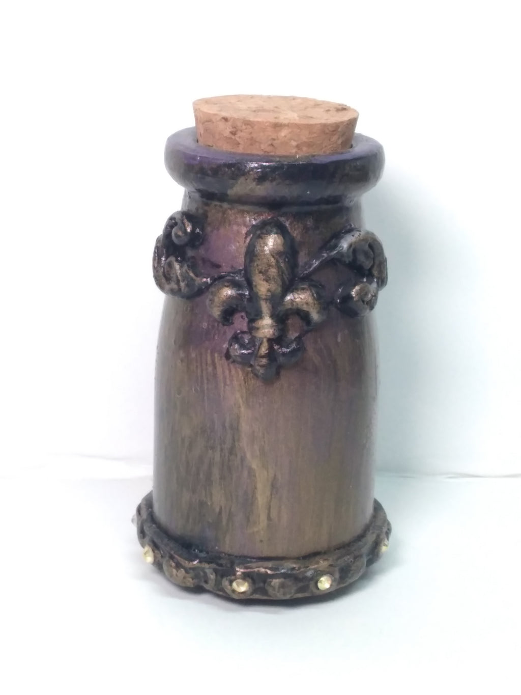Filigree jar apothecary style