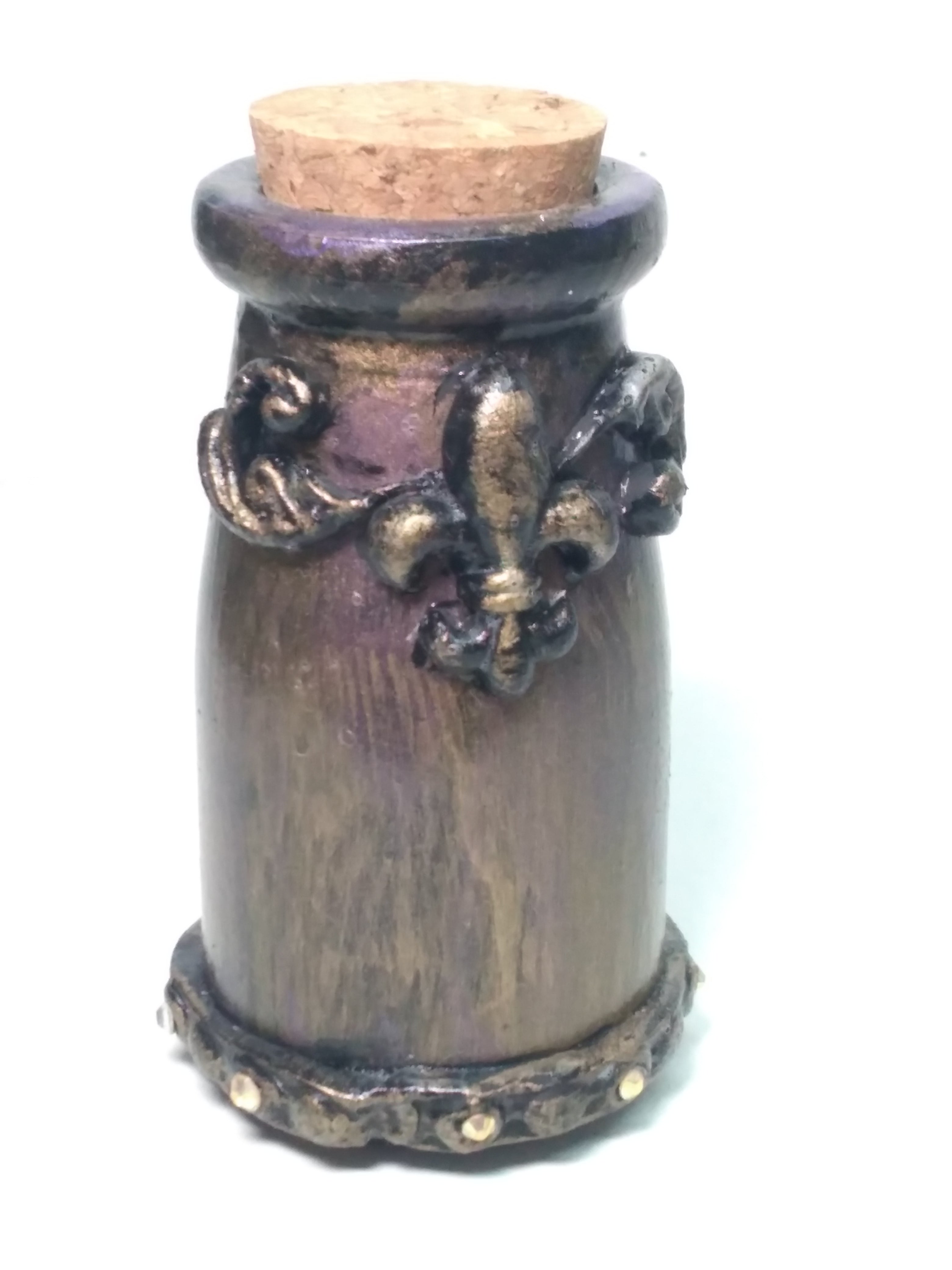 Filigree jar apothecary style