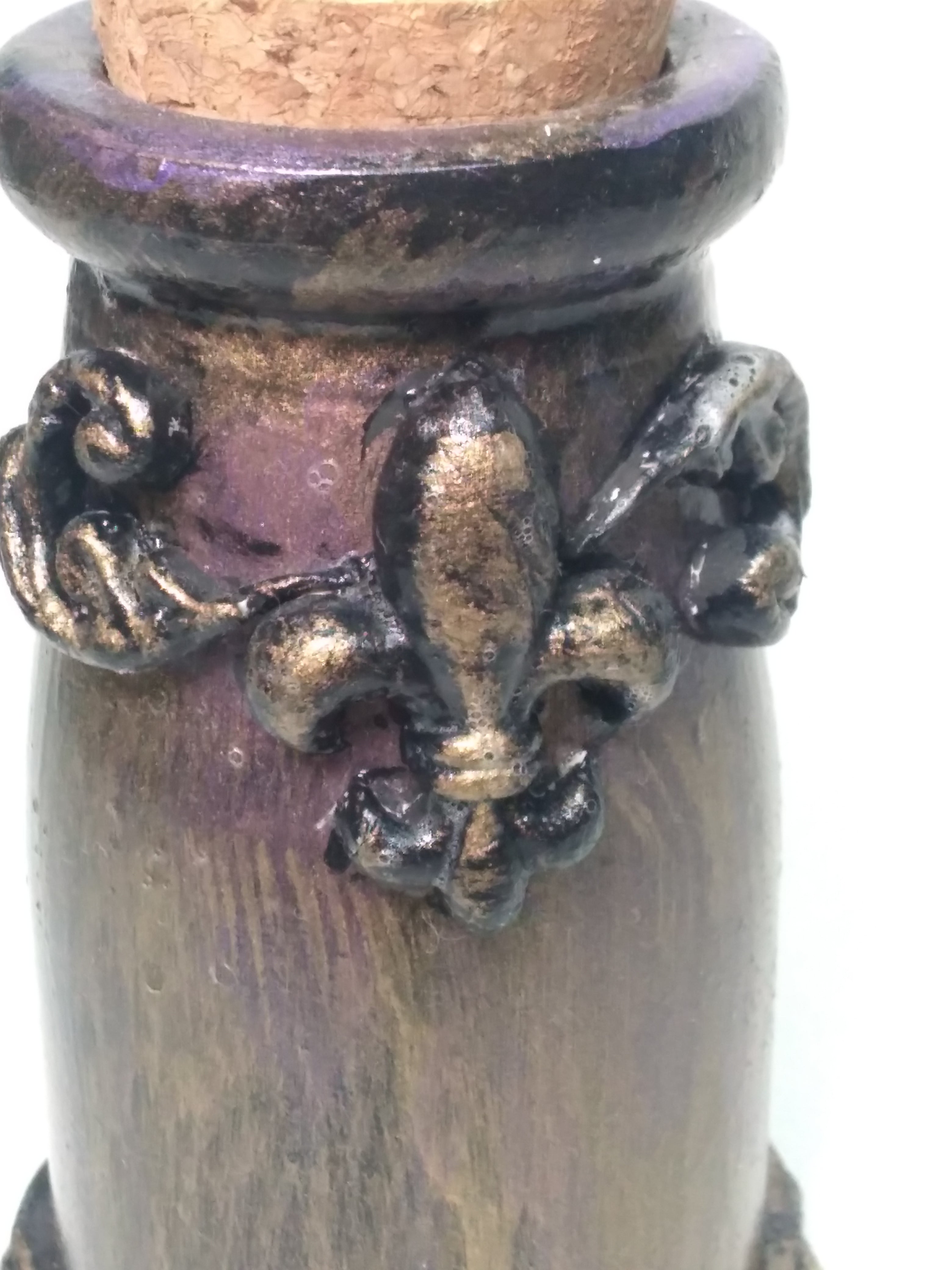 Filigree jar apothecary style