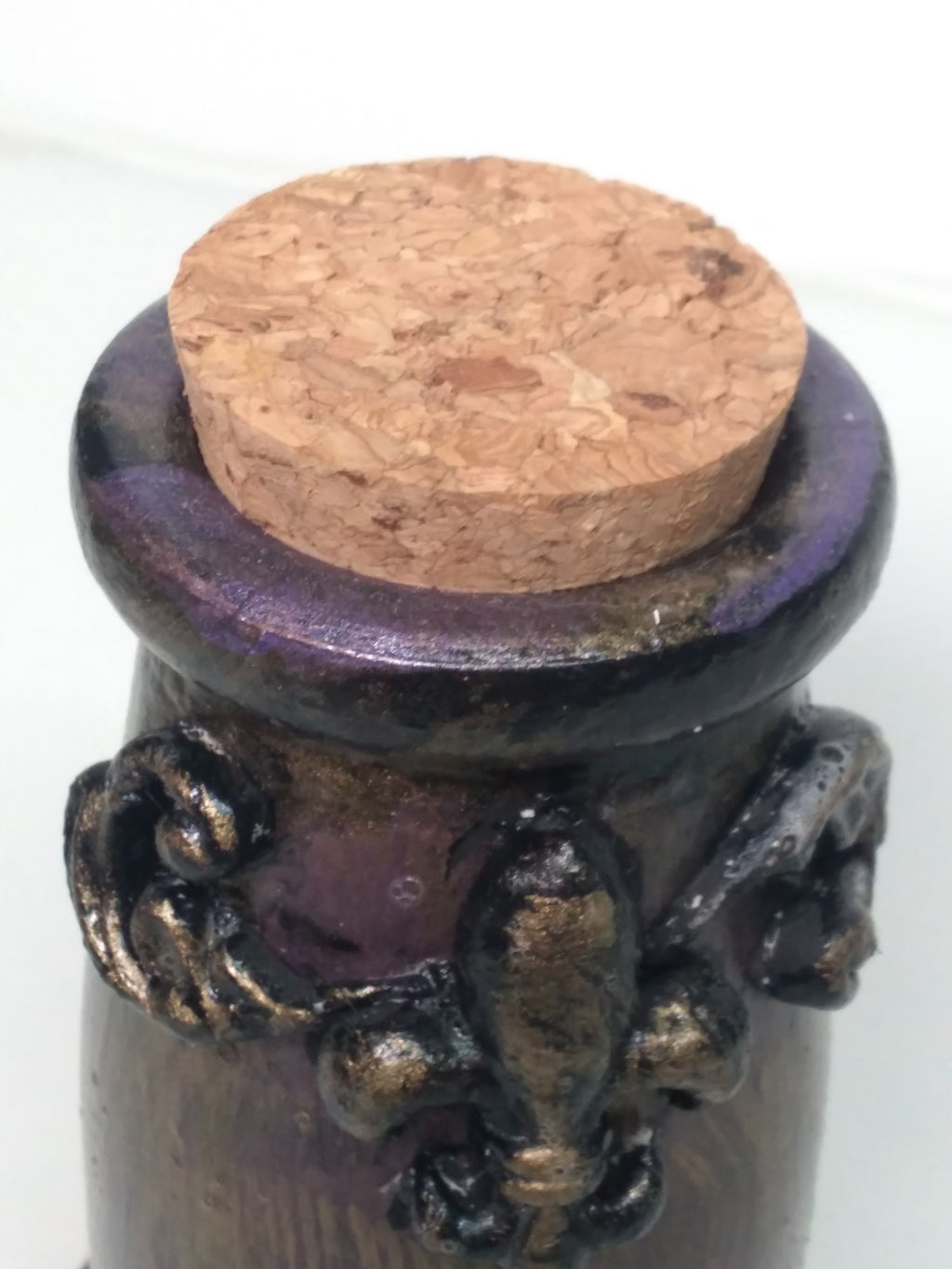 Filigree jar apothecary style