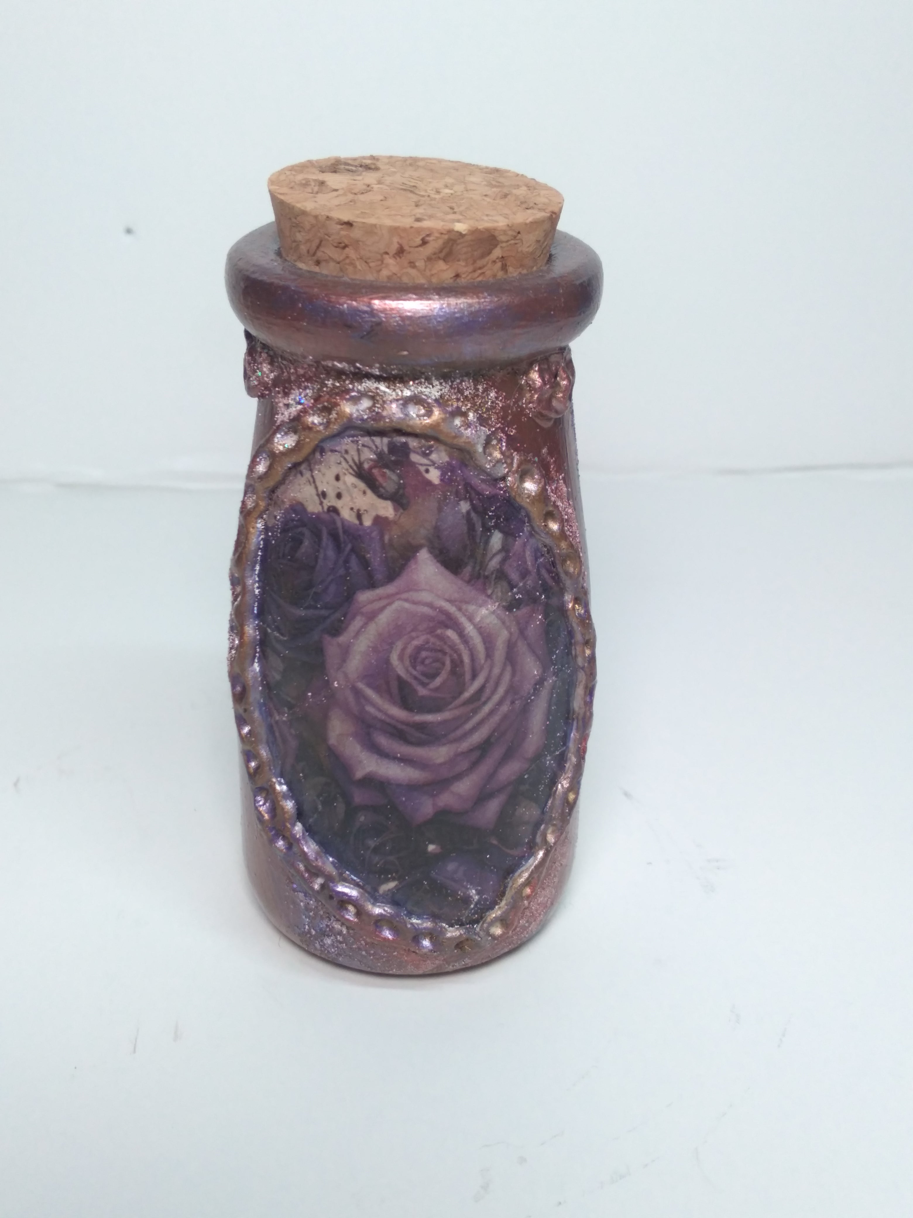 Flower Rose apothecary jar